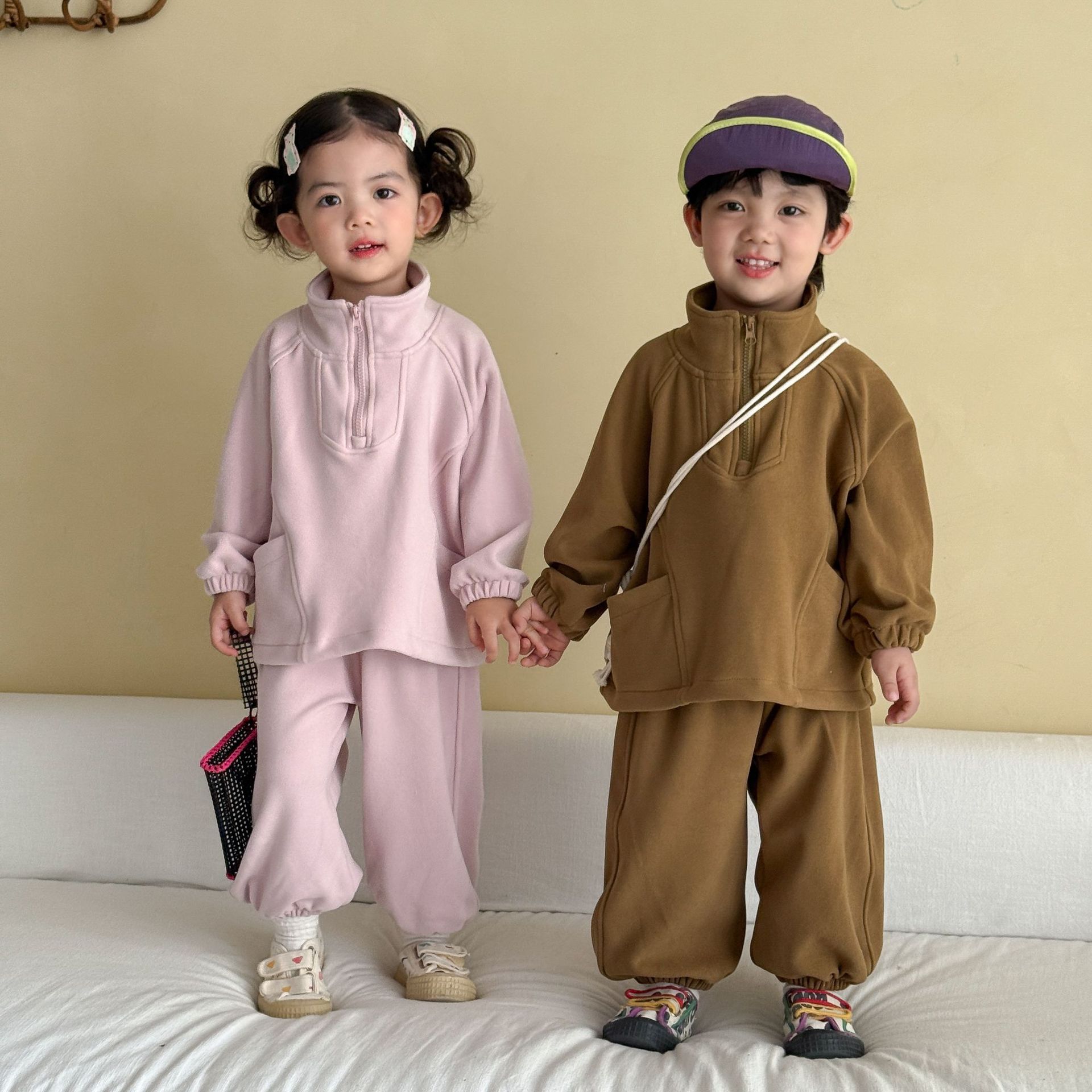 Running Gear Kids - 2026 Herbst Neue Kinder Langarm-Sportbekleidung Set