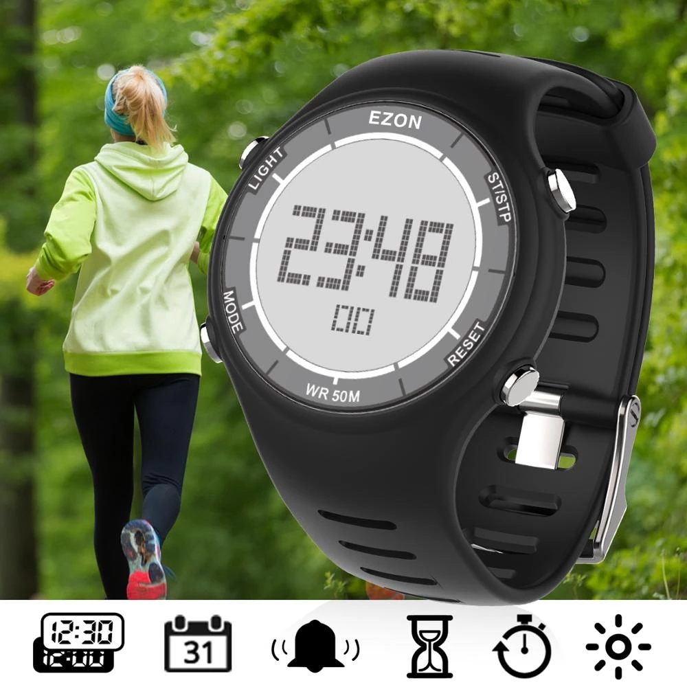 Running Watch - EZON Neue Mode Frau Digitale Sportuhr