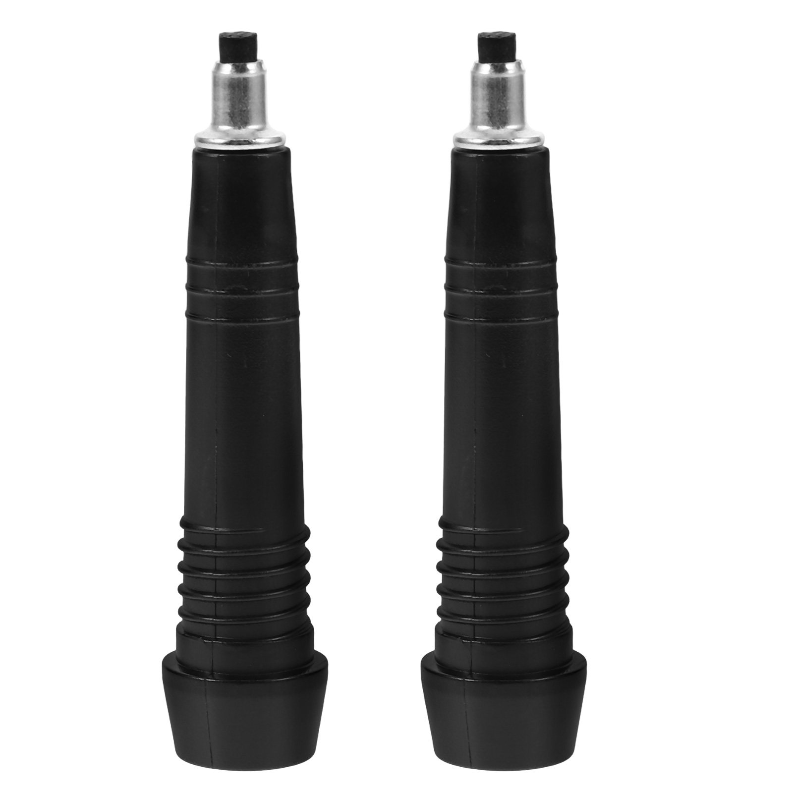 Trekking Pole Carbon - Wanderstockspitzen, 2er-Pack, aus Kohlenstoffstahl, langlebige Ersatzspitzen