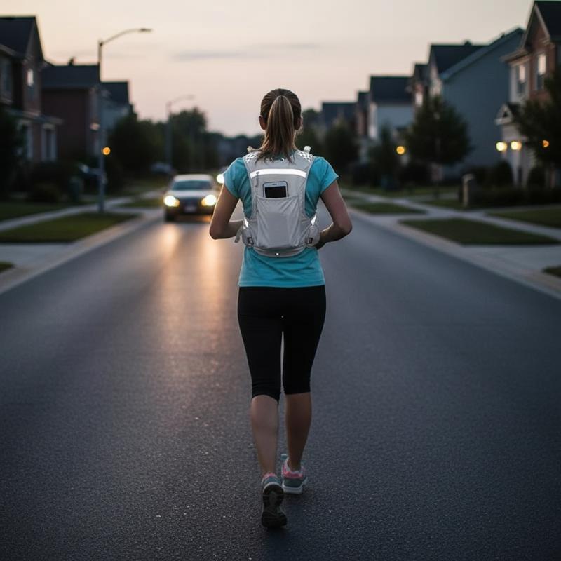 Hydration Vest - Laufweste mit Wasserflaschenfach und Trinkblase für