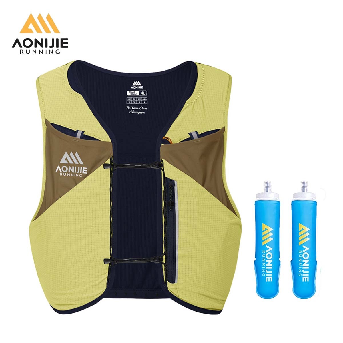 Race Bib - AONIJIE MB 4L Leichter Trail-Running-Rucksack mit