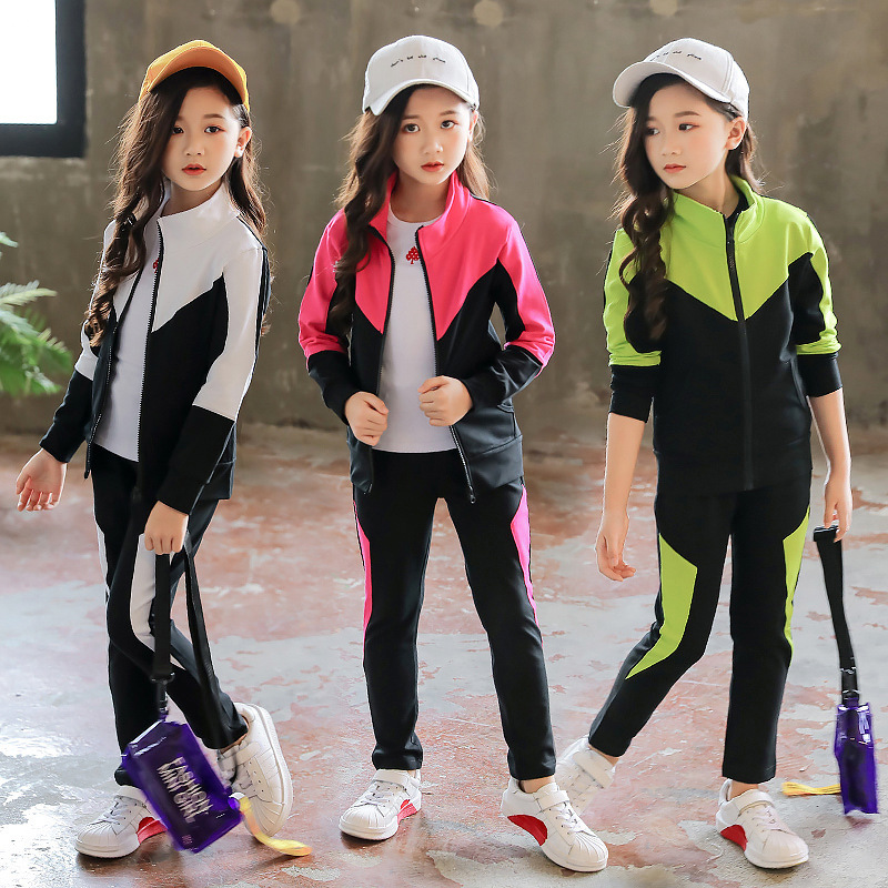 Running Gear Kids - Frühling Herbst Kinder Kleidung Mädchen Langarm