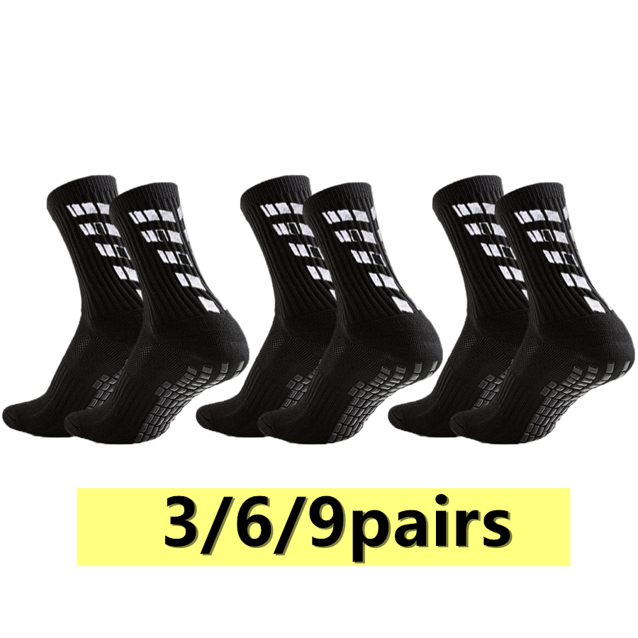 Sports Socks - 3/6/9 Paar rutschfeste Socken für Herren