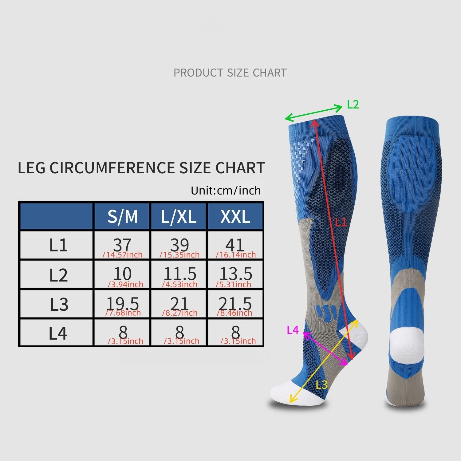 Cross Border Nylon-Kompression – Sports Socks Bewertung und Preis