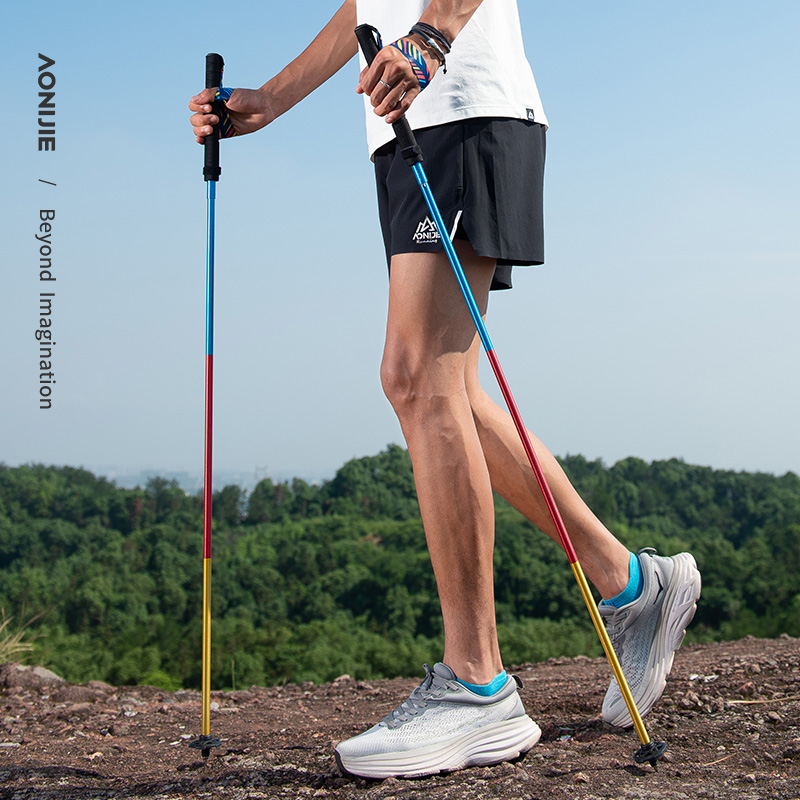 2 Stück AONIJIE Neue Faltbare  – Trekking Pole Carbon Bewertung und Preis